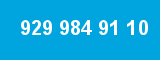 929 984 91 10